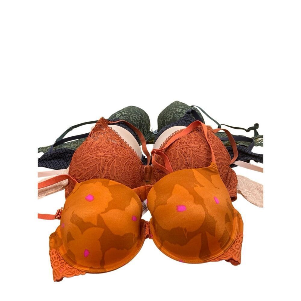 Sexy Lot of 5 bras Sz.38B Auden & warner’s maiden form lace halter